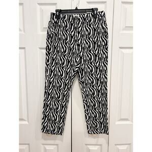 Reiss Black and White Pants Size 6